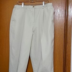 Women's Land End slacks with comfort waistband size 18W petite
